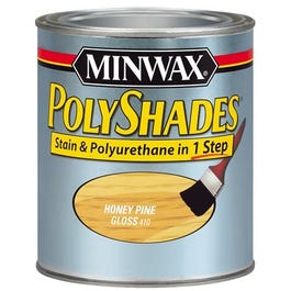 1-Qt. Gloss Honey Pine Polyshades Wood Stain Discount