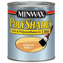 1-Qt. Classic Oak Gloss Polyshades Wood Stain Online now