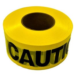 “Caution” Tape, Yellow, Waterproof, 1,000-Ft. Fashion