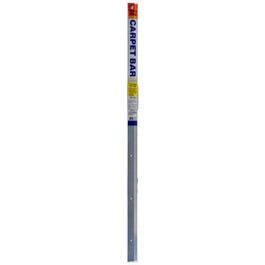 1-1/2 x 36-Inch Hammered Silver Carpet Bar Supply
