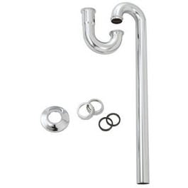 1-1/2-Inch O.D. Tube Slip Joint x 20-Inch Chome Kitchen Floor Drain S Strap on Sale