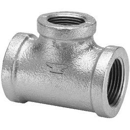 1-1/4 x 1-In. Galvanized Reducing Tee Hot on Sale