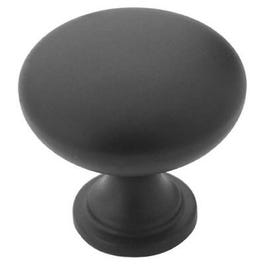 1-1/4-Inch Black Traditional Cabinet Knob Online now