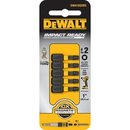 #2 Square Impact-Ready Power Bit, 2-In., 5-Pk. Discount