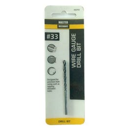 #33 2-5/8-In. Wire Gauge Drill Bit, Black Oxide on Sale