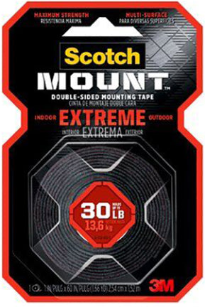 1 IN X 60 IN SCOTCH EXTREME MOUNTING Discount