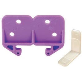 1-3/16-In. White Drawer Track Guide Supply