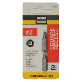 #3 Square Recessed Bit Tip, 1-In. Online Sale