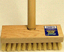 (2495) DELUXE LINOLEUM SCRUB BRUSH W/H on Sale