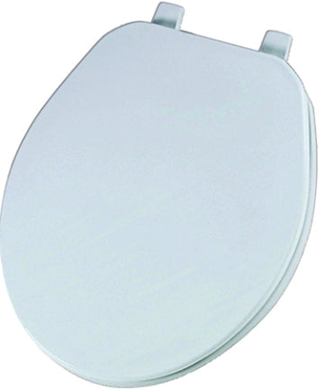000 TOILET SEAT ROUND PLASTIC WH on Sale