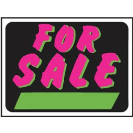 “For Sale” Sign, Plastic, 9 x 12-In. Sale