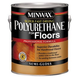 1-Gallon Semi-Gloss Low-VOC Fast-Drying Polyurethane Floor Finish Fashion