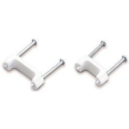 1/2-In. Plastic Clip-On Cable Staples, 25-Pack Discount