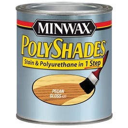 1-Qt. Gloss Pecan Polyshades Wood Stain Hot on Sale