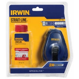 100-Ft. Speed Line Chalk Reel + Red Chalk, 4-oz. Online Sale