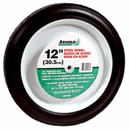 12-Inch Steel Universal Symmetrical Replacement Lawn Mower Wheel Online Hot Sale