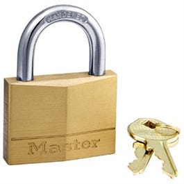 2-In. Solid-Brass Keyed Padlock, 5-Pin Tumbler Online