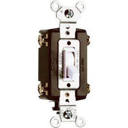 15A White Standard 4 Way Toggle Switch on Sale