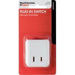 15A White Plug In Cord Switch Sale