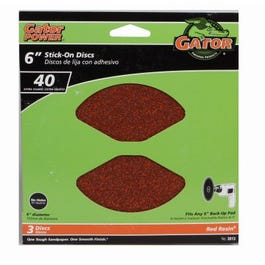 3-Pack 6-Inch Stick-On Extra-Coarse Sanding Disc Online