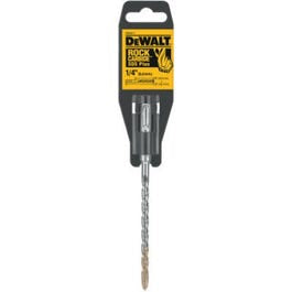 1/4 x 4 x 6-In. Carbide SDS Plus Hammer Bit Fashion