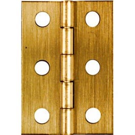 2-Pk., 2 x 1-3/8-In. Broad Hinges, Light-Duty, Antique Brass Supply