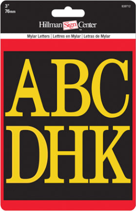 3  GOLD AND BLACK LETTERSKIT Online Sale