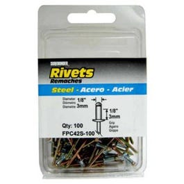 100-Pack Short Steel Rivets Online