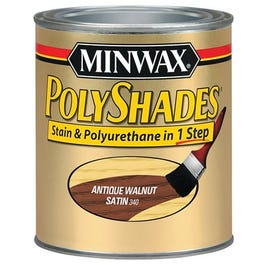 1/2-Pt. Satin Antique Walnut Polyshades Wood Stain Sale