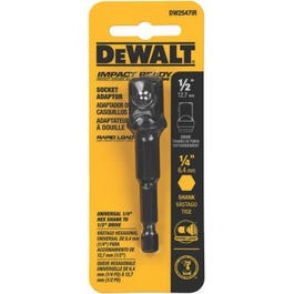 1/4-In. Hex Shank To 1/2-In. Socket Adaptor Fashion