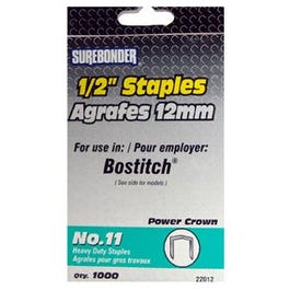 1000-Pack #11 Heavy-Duty 1/2-Inch Staple Fashion