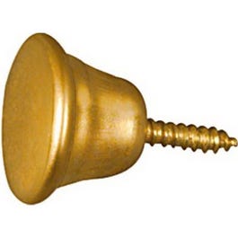 2-Pk.   5/8-In. Brass Cabinet Knob Fashion