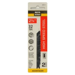 2-Pack 2.75-Inch 32-TPI Metal-Cutting High-Speed Steel Jigsaw Blade Online now