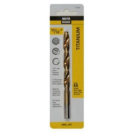 11/32 x 4-3/4-In. High-Speed Steel Drill Bit, Titanium Coated Sale