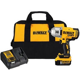 20-Volt Max XR High Torque Impact Wrench Kit, Brushless Motor, 1/2-In., Lithium-Ion Battery Fashion