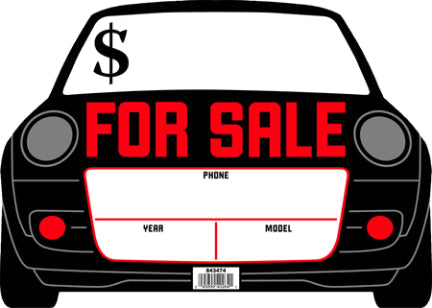 10  X 14  BLACK AND RED AUTO FOR SALE SG Fashion