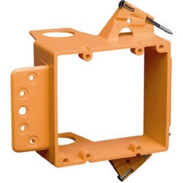 2 Gang Low-Voltage New Work Box Bracket Supply