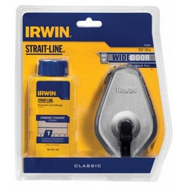100-Ft. Aluminum Chalk LIne Reel + Blue Chalk, 4-oz. Sale