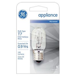 25-Watt Clear Tube Appliance Light Bulb Online Sale