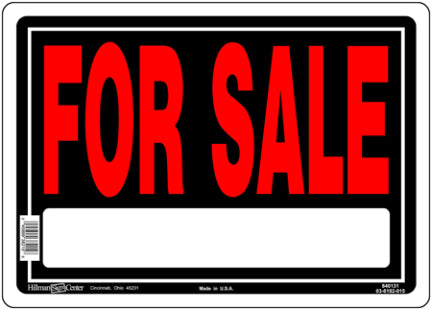 10  X 14 ALUMINUM FOR SALE SIGN Online Hot Sale
