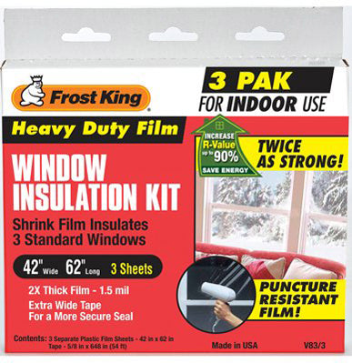 3 PK 42 X62 1.5MIL WINDOW KIT Online now