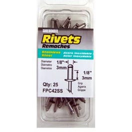 25-Pack Short Stainless-Steel Rivets on Sale