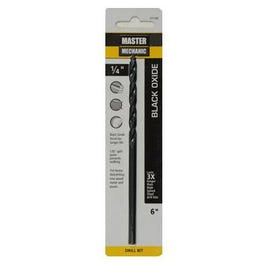 1/4 x 6-In. High-Speed Black Oxide Drill Bit Online Sale