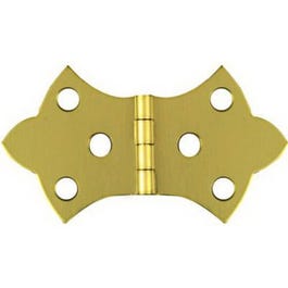 2-Pk., 1-11/16 x 3-1/16-In. Brass Decorative Hinges Hot on Sale