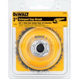 3-In. Carbon Steel Crimped Wire Cup Brush Online now