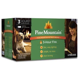 3-Hour Traditional Fire Logs, 6-Pk. Hot on Sale