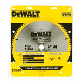 12-Inch 80-TPI Carbide-Tipped Circular Saw Blade on Sale