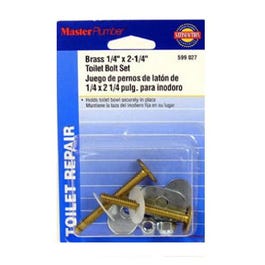 2-Pack Brass Toilet Bolts on Sale