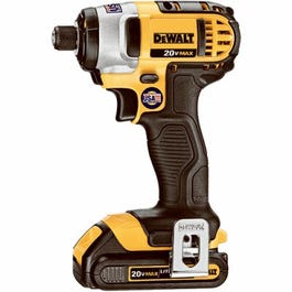 20-Volt Compact Cordless Impact Driver Kit, 1/4-In., 2 Lithium-Ion Batteries Online now