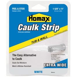 11-Ft. White Wide Tub & Wall Caulkstrip Online Sale